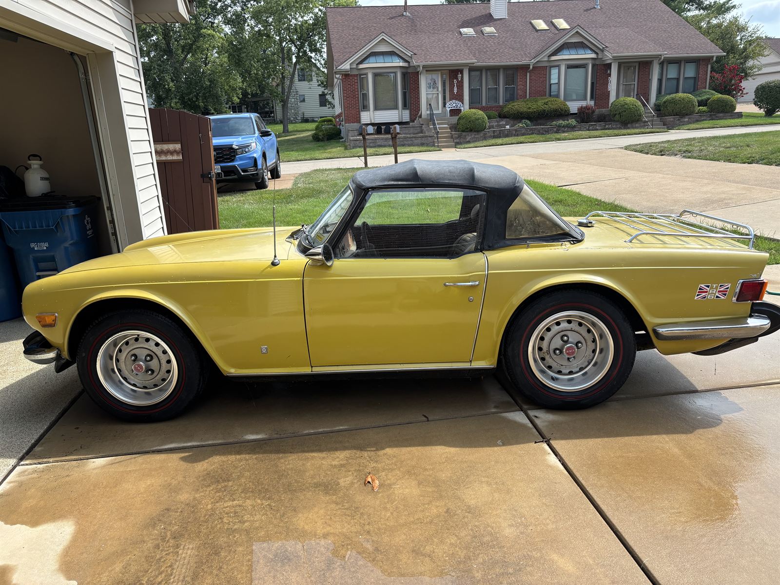 1974 Triumph TR6.