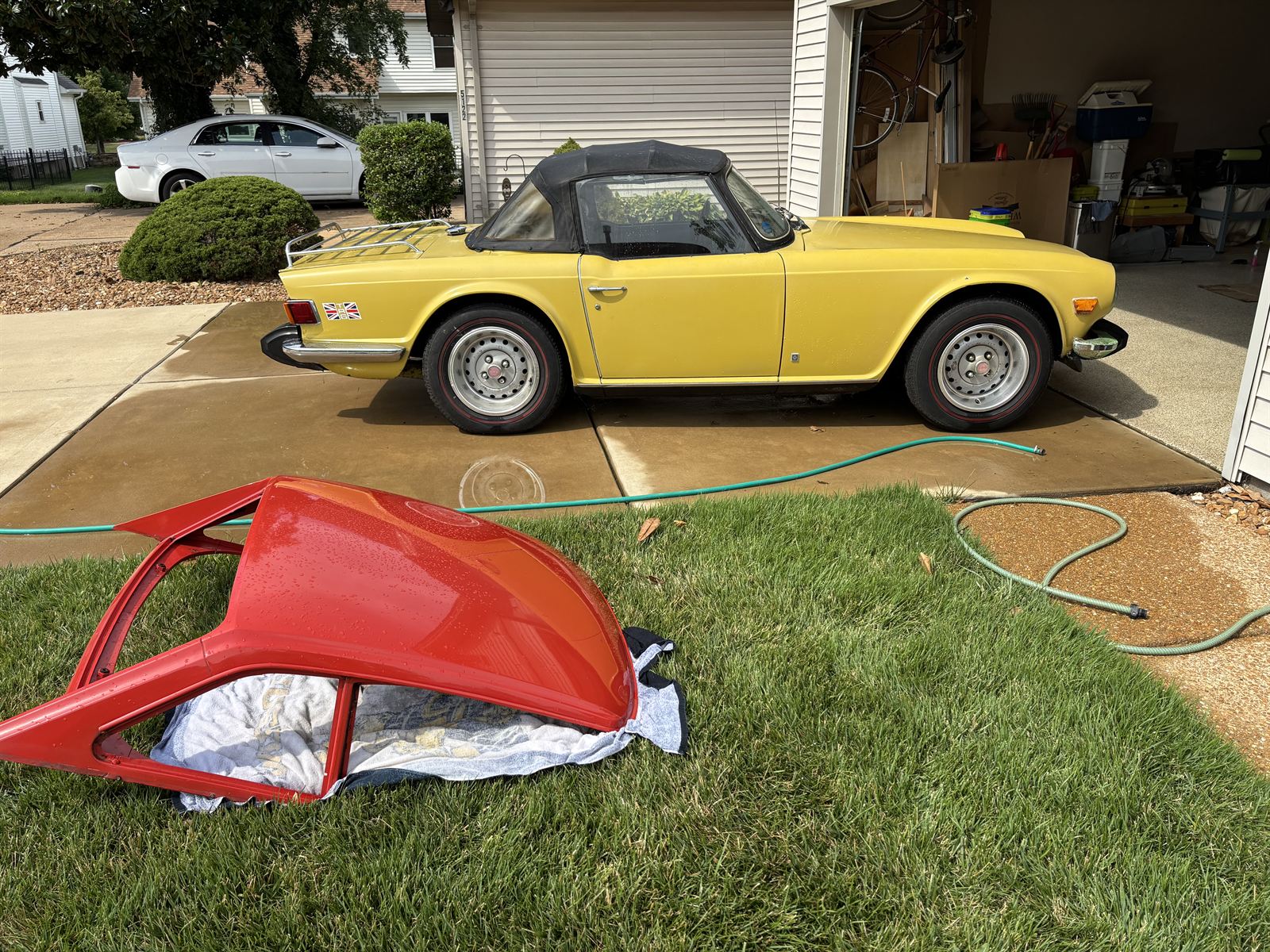 1974 Triumph TR6.
