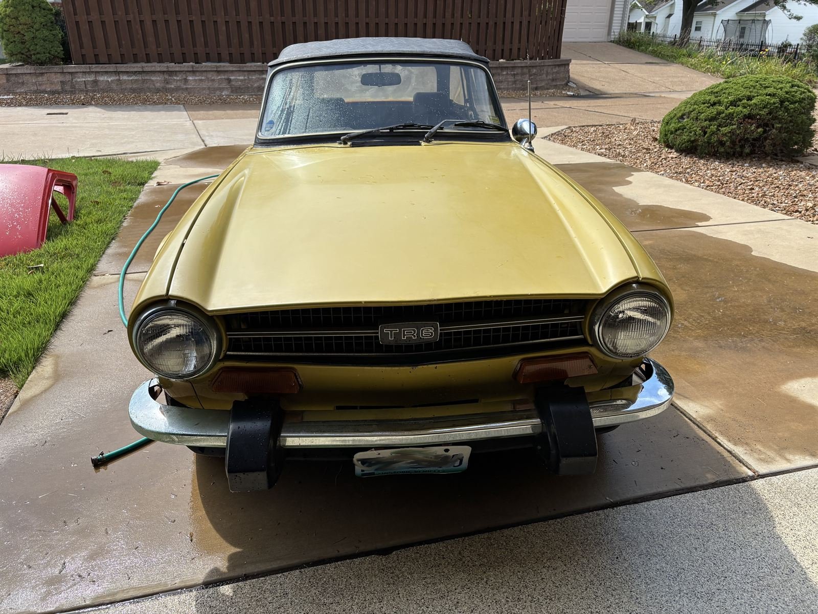 1974 Triumph TR6.