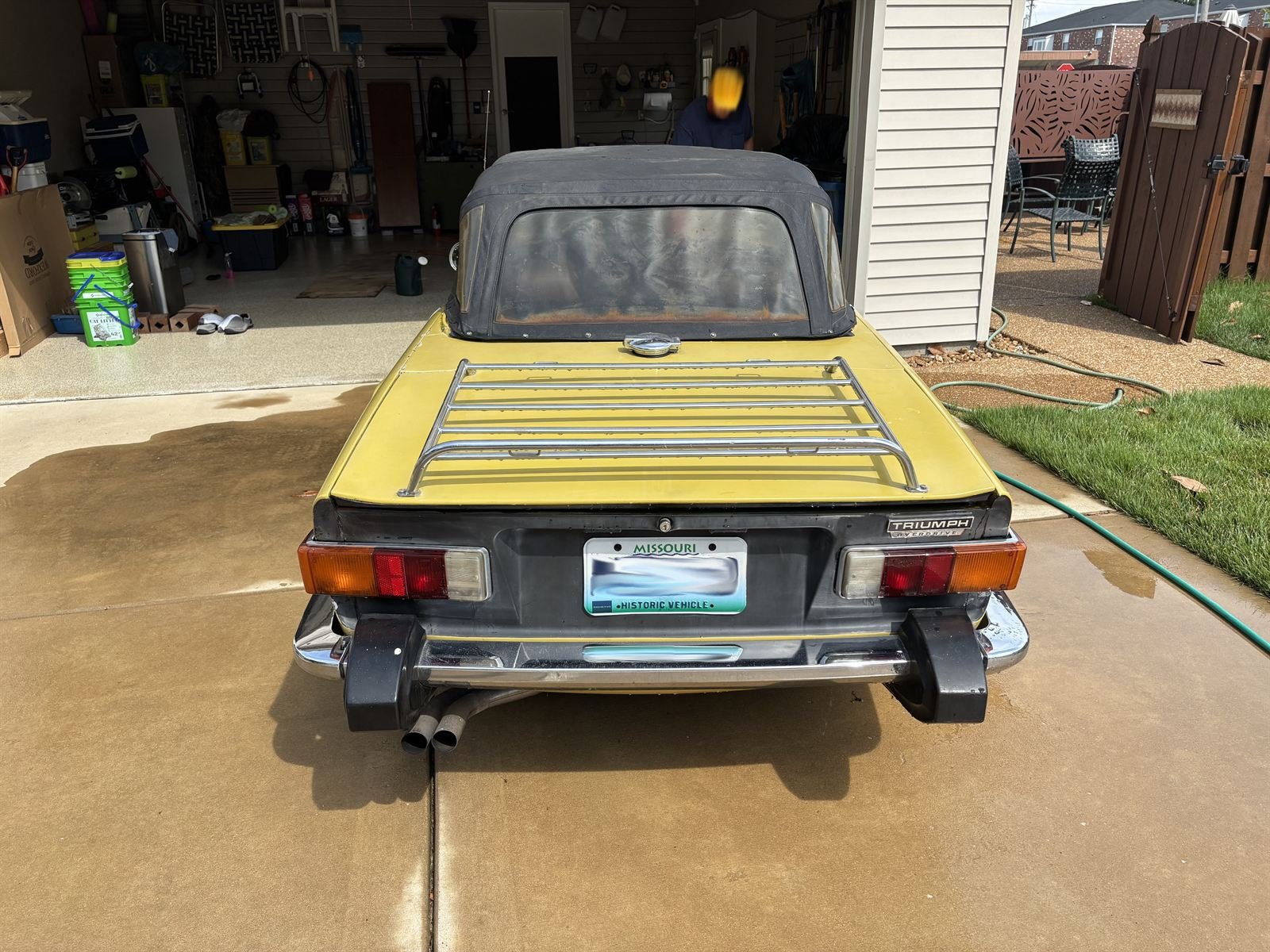 1974 Triumph TR6.