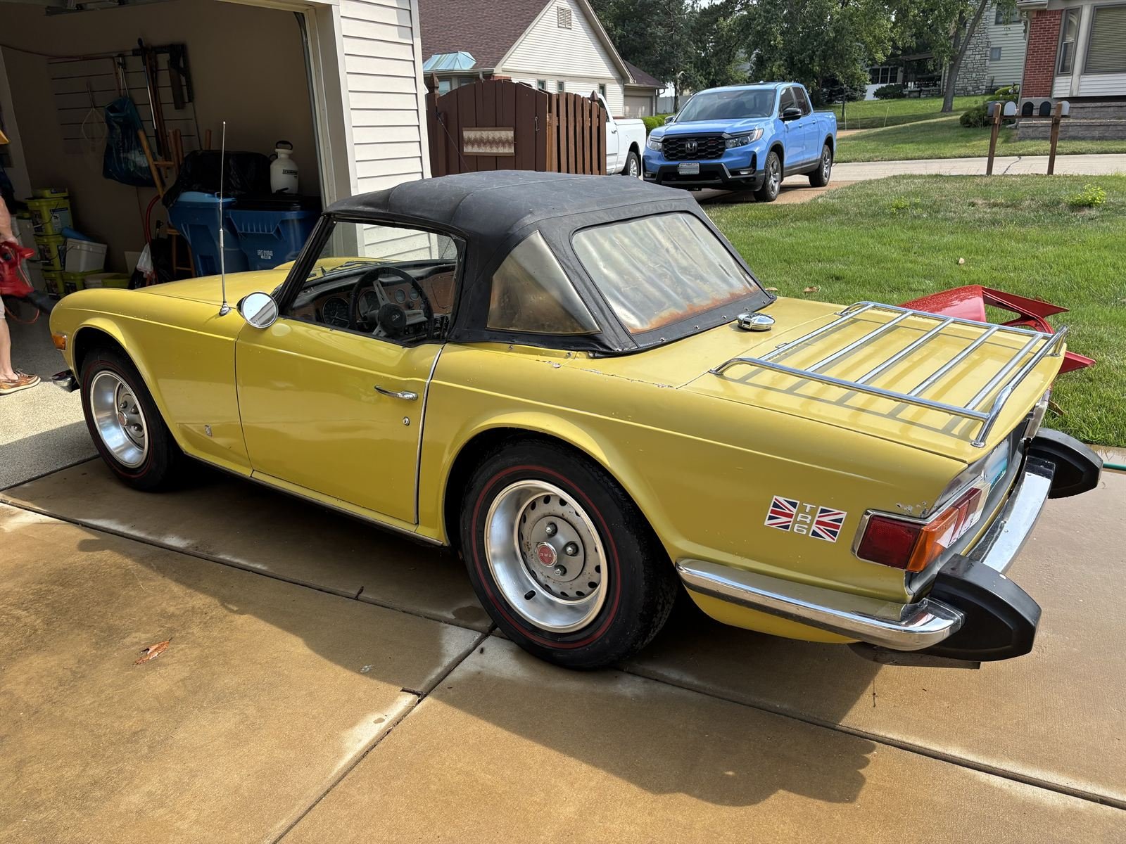 1974 Triumph TR6.