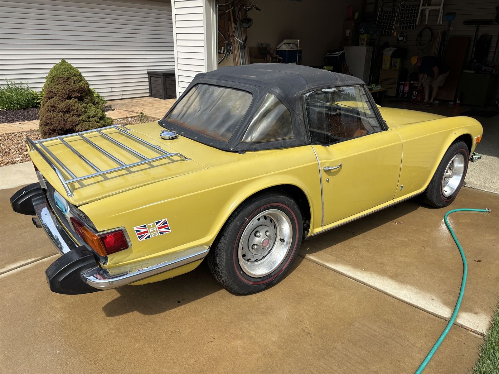 1974 Triumph TR6.