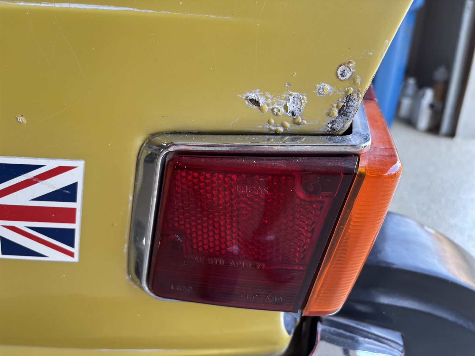 1974 Triumph TR6.