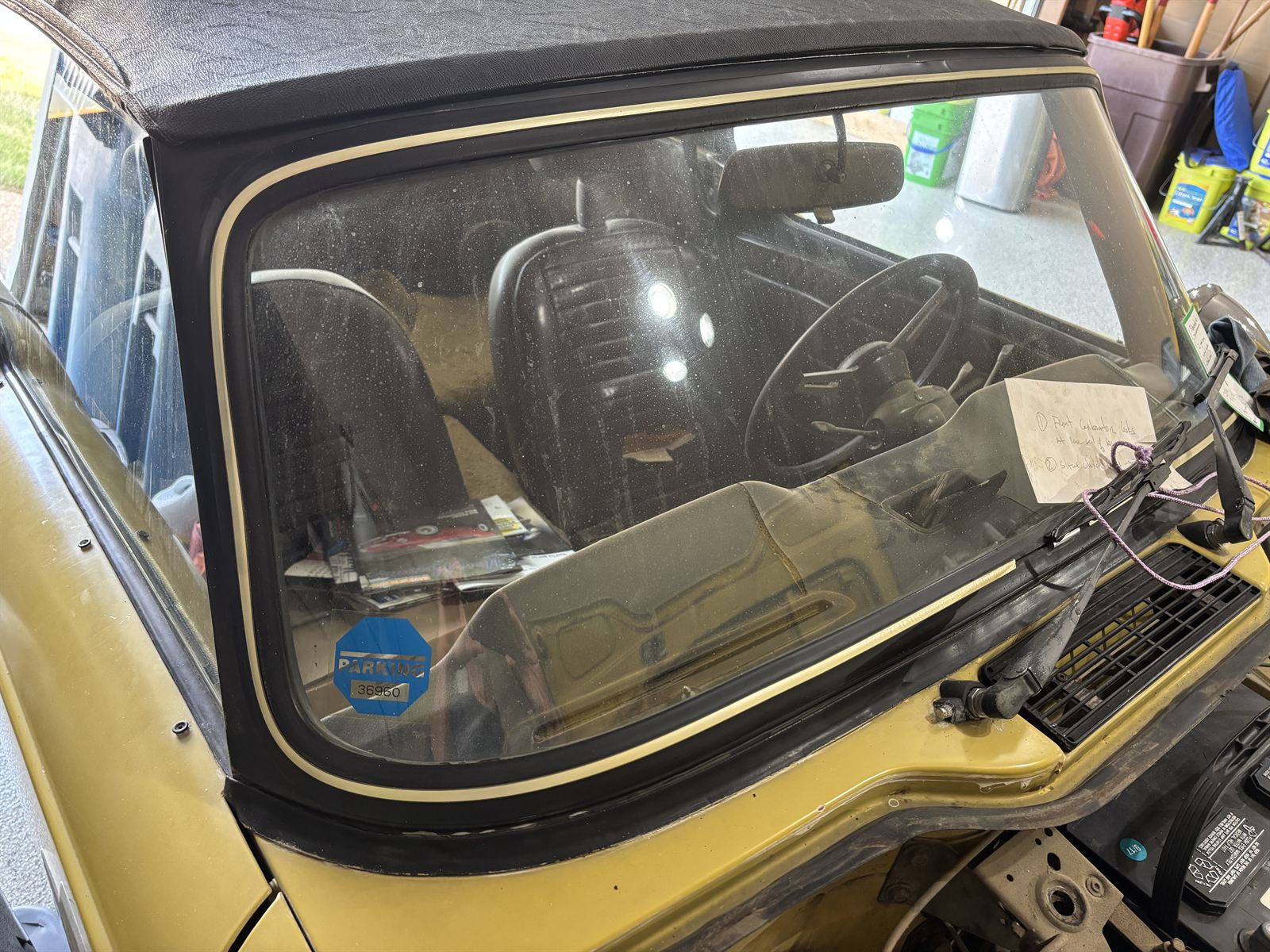 1974 Triumph TR6.