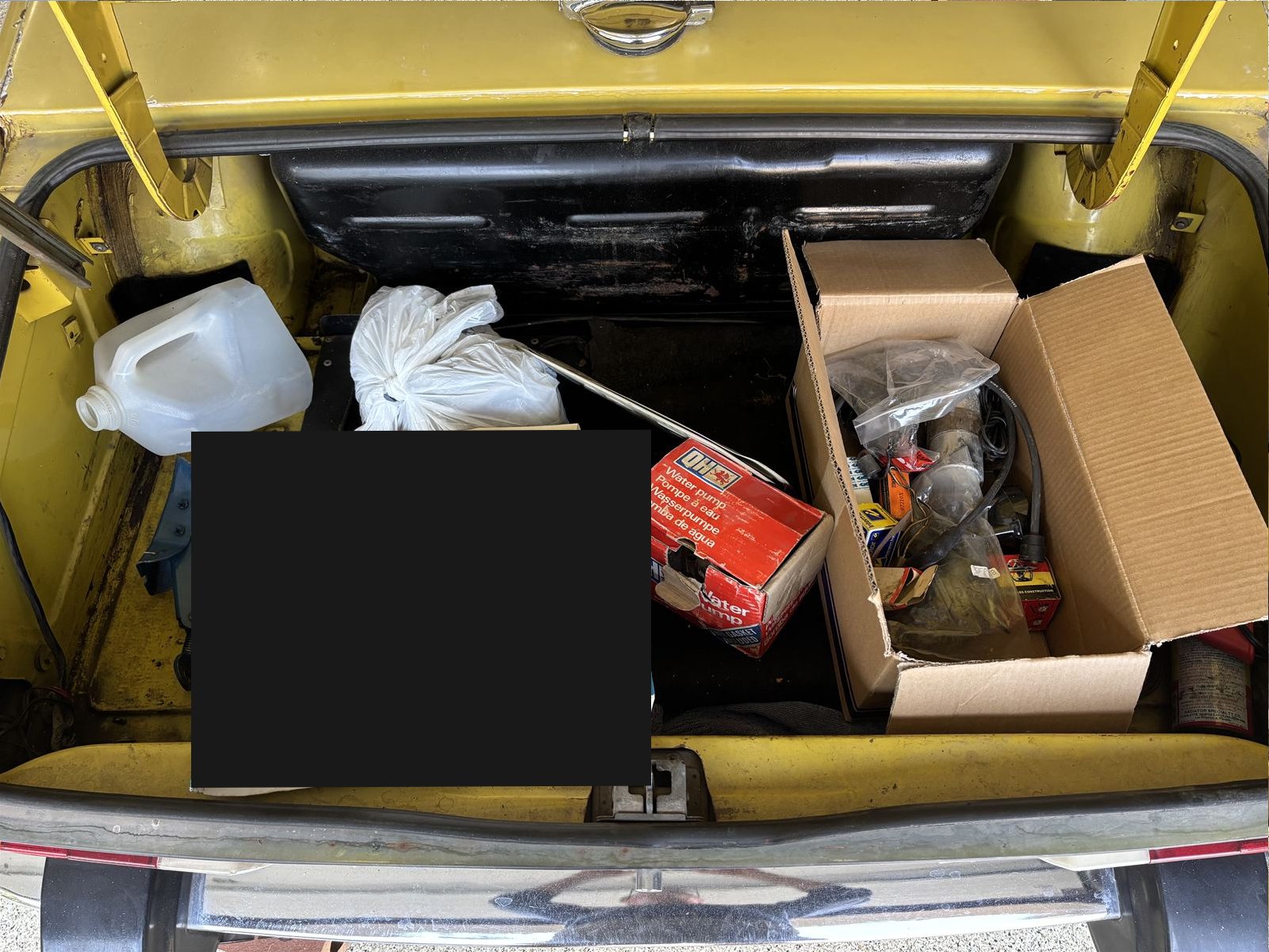 1974 Triumph TR6 parts.
