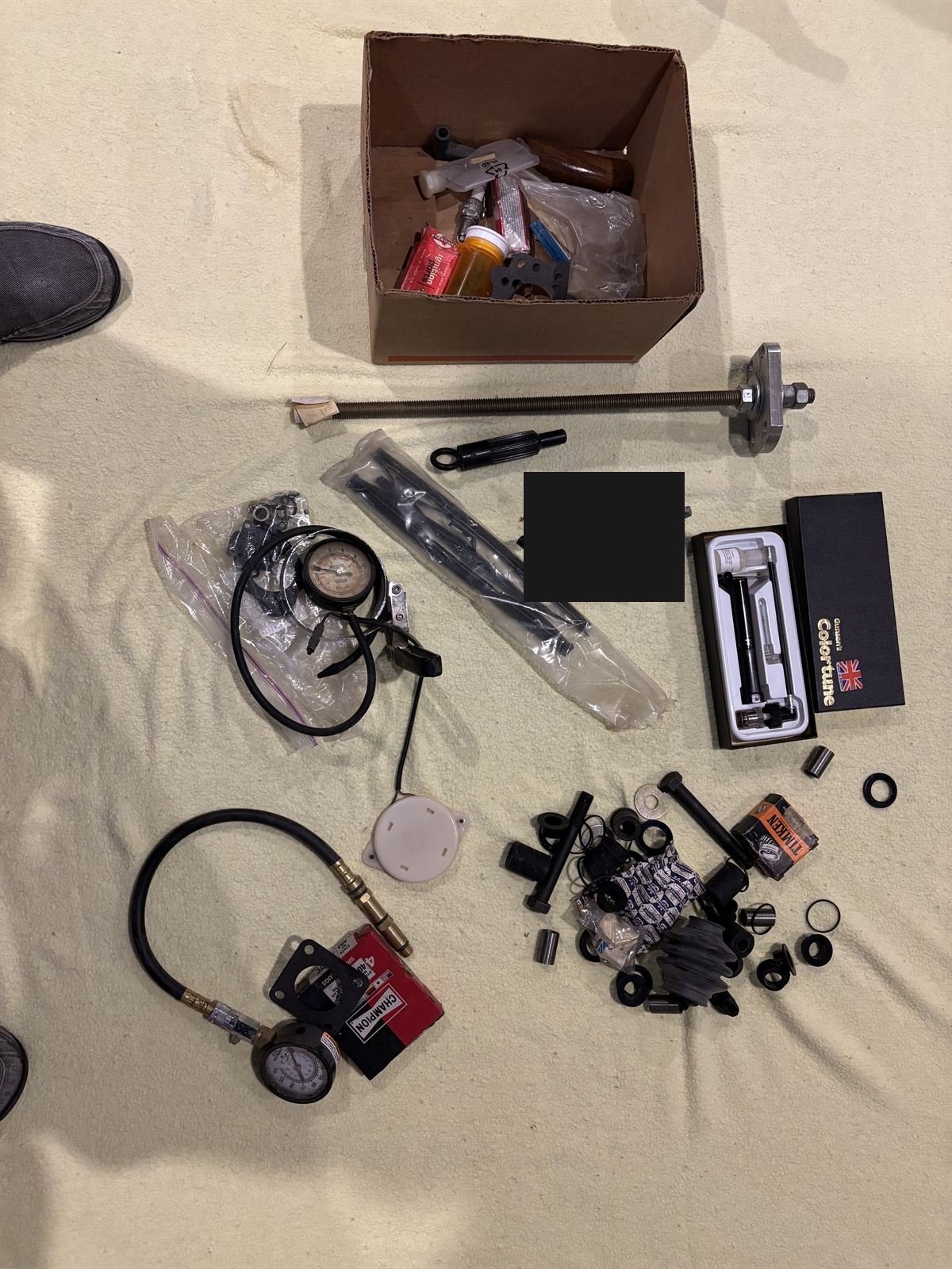 1974 Triumph TR6 parts.