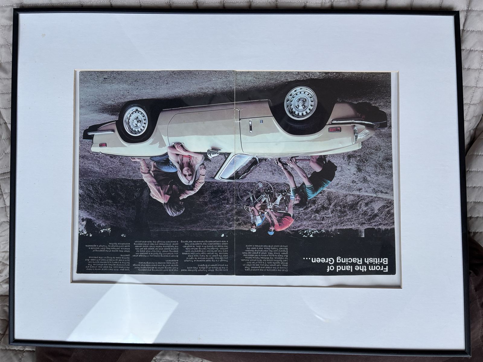 Triumph TR6 literature.